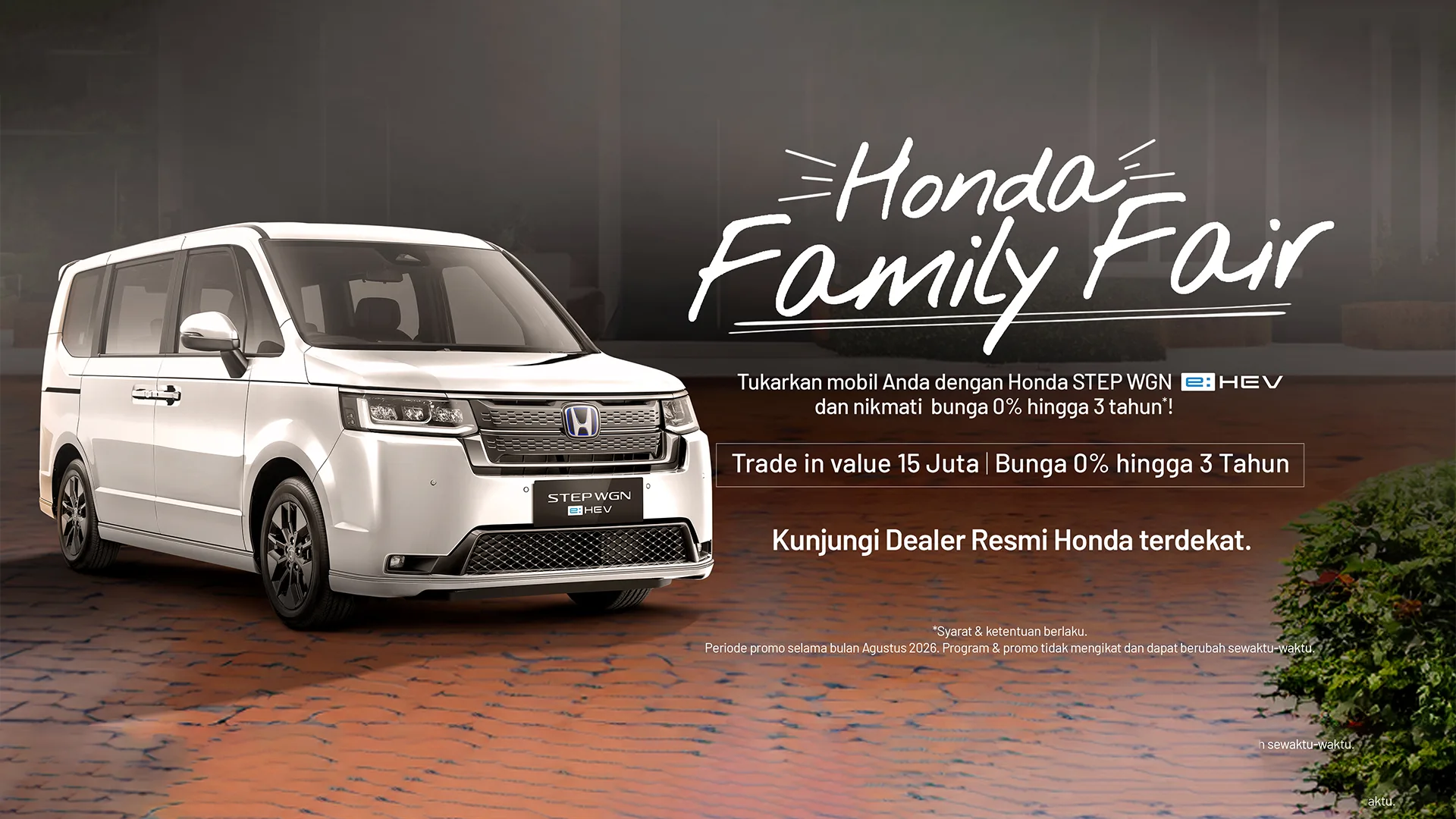Honda Family Fair AGS26 - HBanner