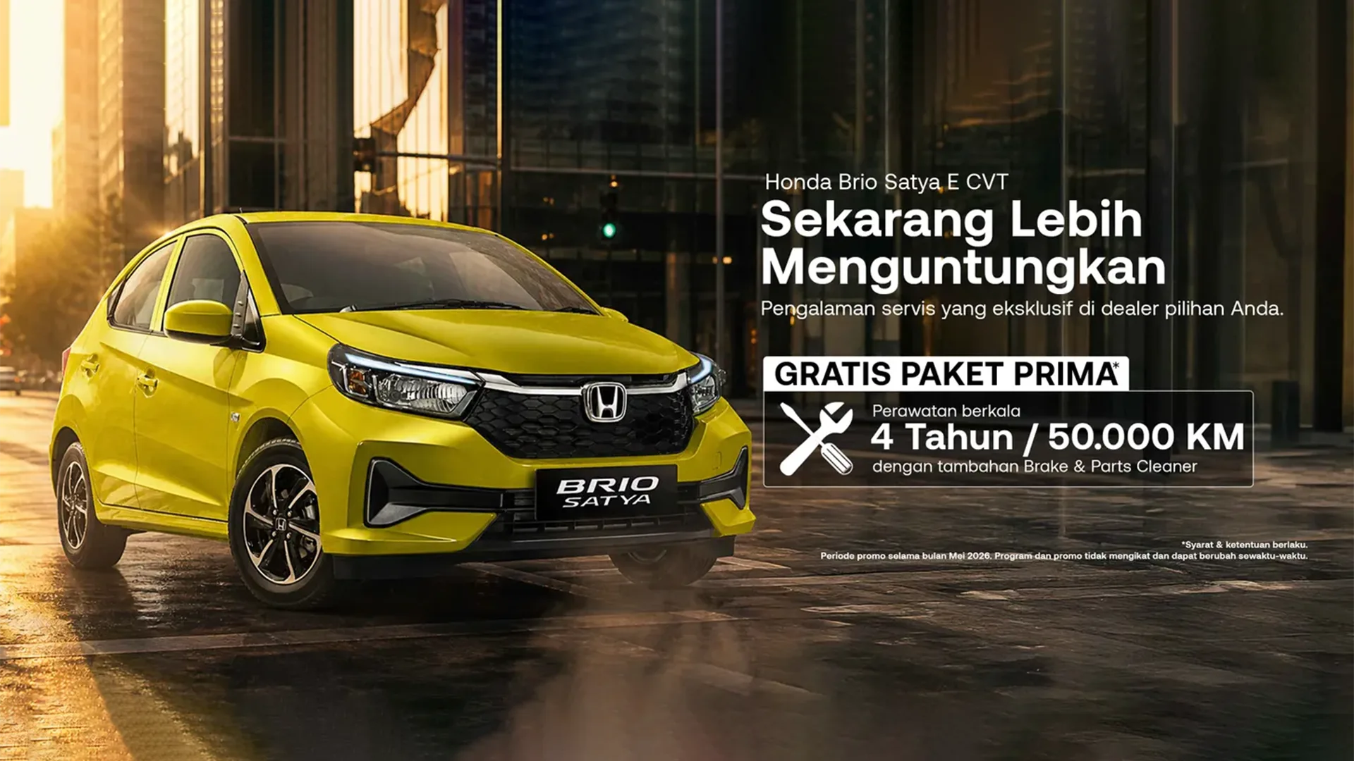 Sekarang Lebih Menguntungkan Service Honda MEI26 - HBanner